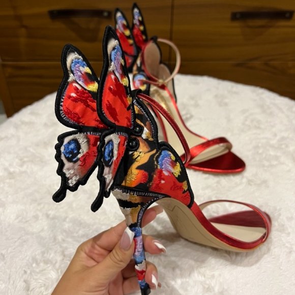 COPY - SOPHIA WEBSTER HEELS IN SIZE 40 - BRAND NEW NEVER WORN - Picture 2 of 7